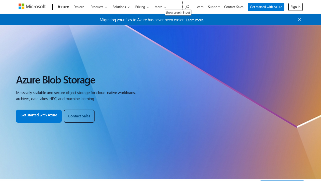 Azure Blob Storage
